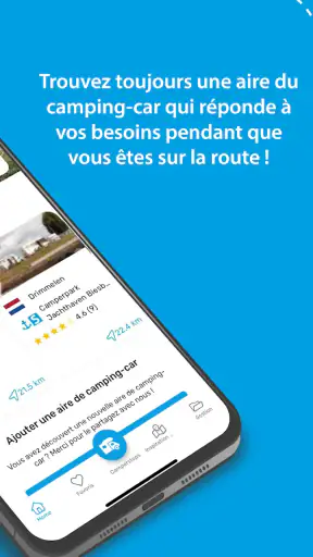 Camperstop-App – Camping-car screenshot