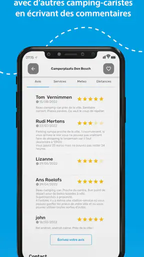 Camperstop-App – Camping-car screenshot