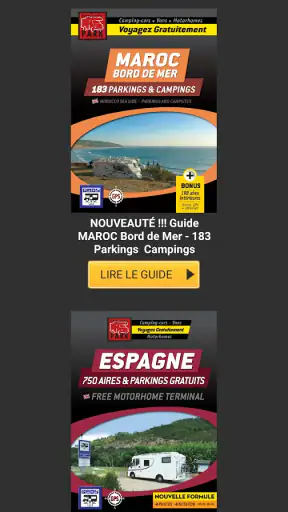 camping car van aire gratuite screenshot