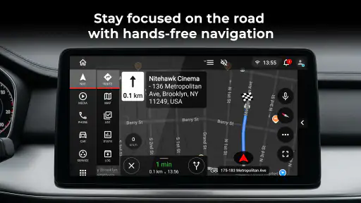 Car Penguin: Launcher & Maps screenshot