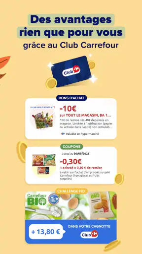 Carrefour & sa carte Club screenshot
