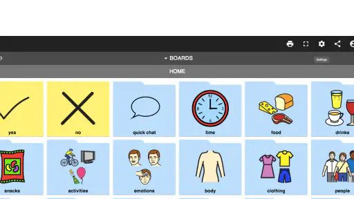 Cboard screenshot