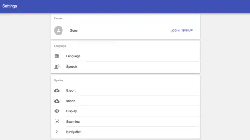 Cboard screenshot
