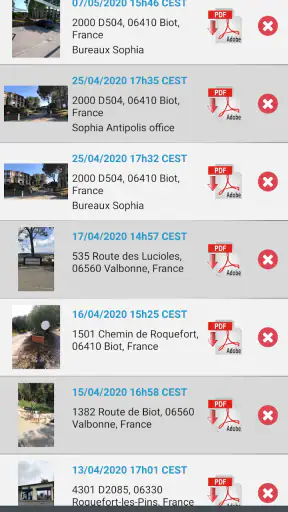 CertiPhoto screenshot