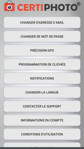 CertiPhoto screenshot