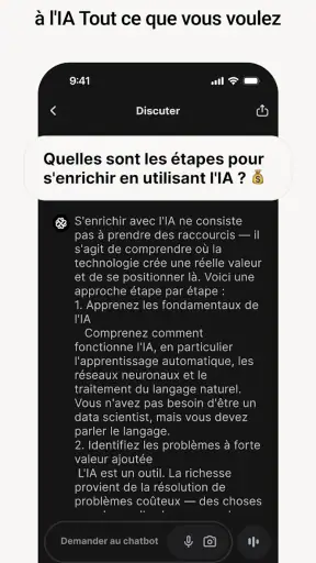Chatbot App - Assistant IA screenshot