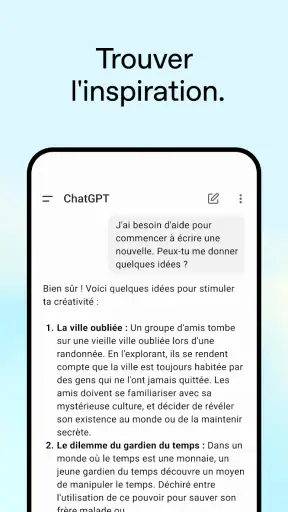 ChatGPT screenshot