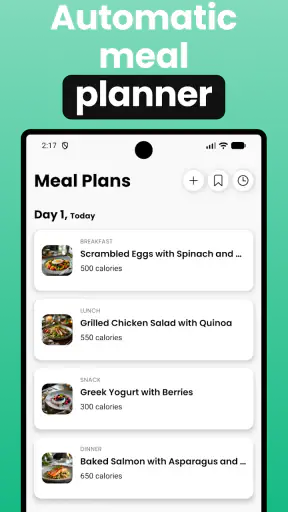 ChefGPT: AI Meal Plans Tracker screenshot