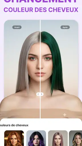 Coiffure & Couleur: KI Conseil screenshot