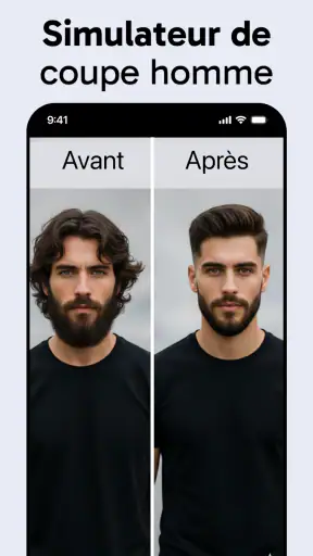 Coiffure IA: Coupe de Cheveux screenshot