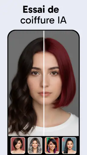 Coiffure IA: Coupe de Cheveux screenshot