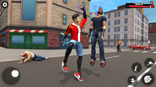 Jeu d'actione De Combat Ville screenshot