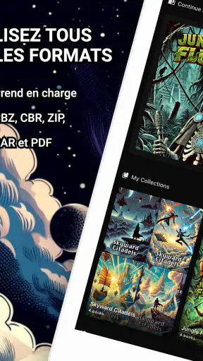 Lecteur de BD CBR, CBZ & PDF screenshot