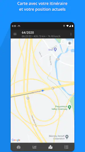 Compteur de vitesse GPS screenshot
