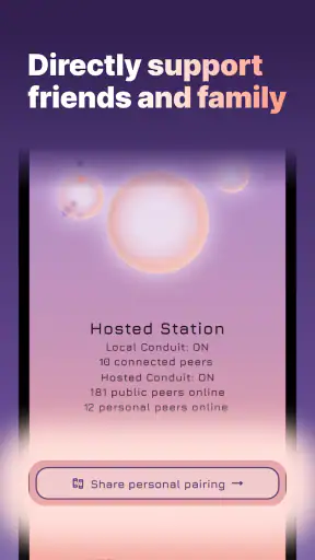 Conduit: Partage Internet screenshot