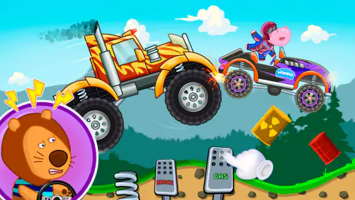 Course de Camions pour Enfants screenshot