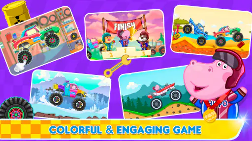Course de Camions pour Enfants screenshot