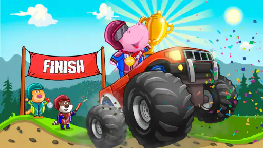 Course de Camions pour Enfants screenshot