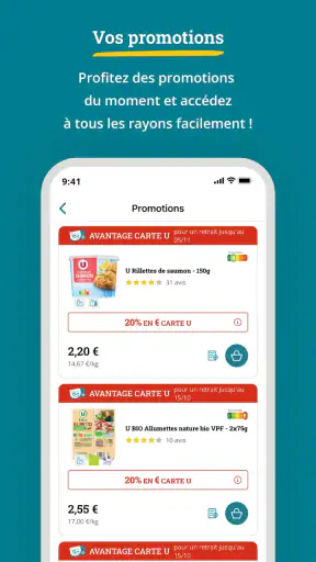 Courses U : Drive et Livraison screenshot
