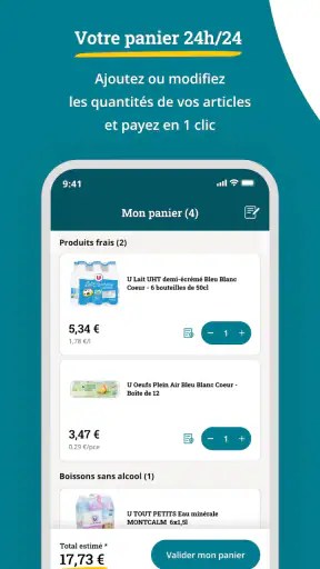 Courses U : Drive et Livraison screenshot