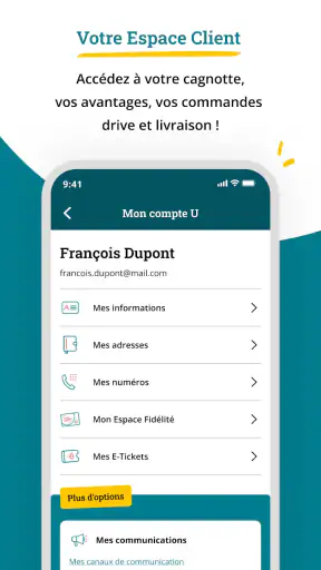 Courses U : Drive et Livraison screenshot