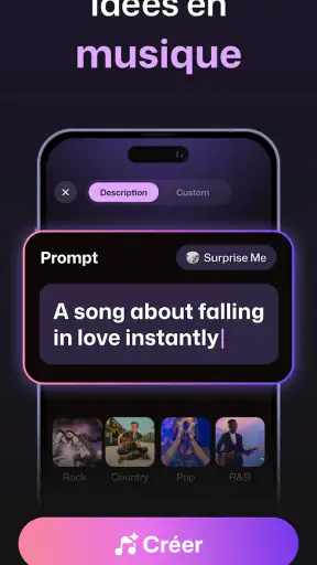 Créateur de musique IA screenshot