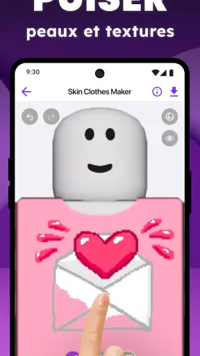 Créateur de Skins pour Avatar screenshot