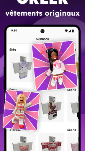 Créateur de Skins pour Avatar screenshot