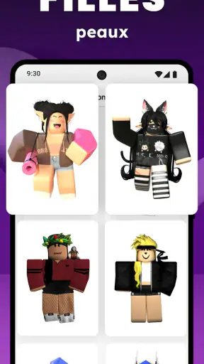 Créateur de Skins pour Avatar screenshot