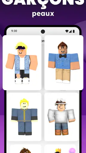 Créateur de Skins pour Avatar screenshot