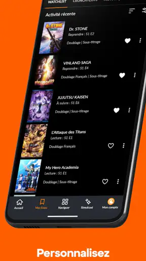 Crunchyroll : Streaming Anime screenshot