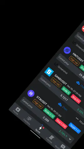 Crypto Trading App by Zyncas screenshot