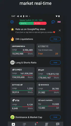 Crypto Trading App by Zyncas screenshot