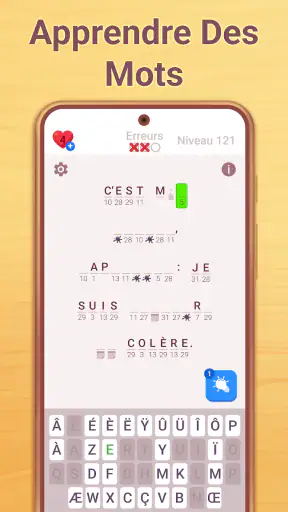 Cryptogram: Puzzle mots mêlés! screenshot