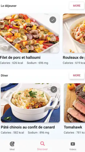 DASH: Recettes & Repas Santé screenshot