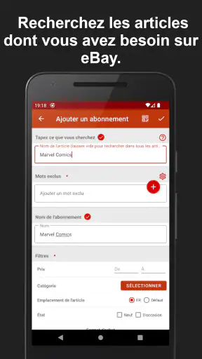 Deals Tracker PRO Alertes eBay screenshot