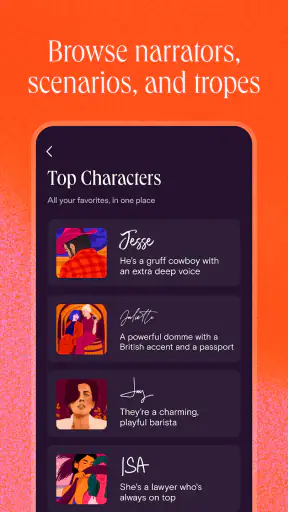 Dipsea: Spicy Romantic Fiction screenshot