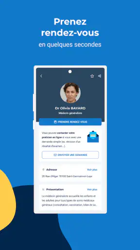 Doctolib - Compagnon de santé screenshot