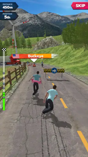 Downhill Race League screenshot