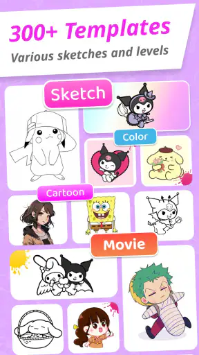 Draw Cartoon - AR Sketch App screenshot