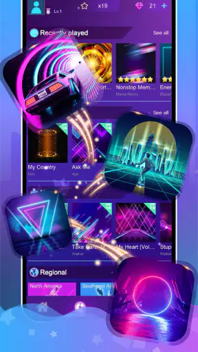 Dream Tiles Piano screenshot