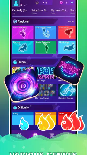 Dream Tiles Piano screenshot