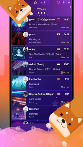Dream Tiles Piano screenshot