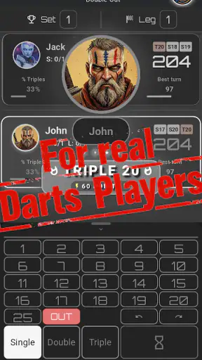 Easy Darts Scorer screenshot