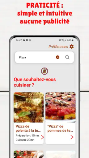 Eatzee: recettes sans gluten ! screenshot