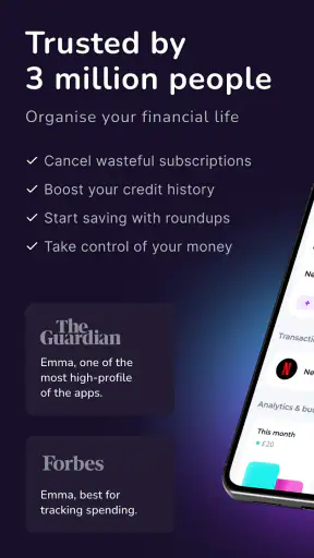 Emma - Budget Planner Tracker screenshot