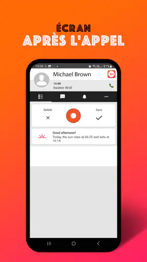 Enregistreur vocal screenshot