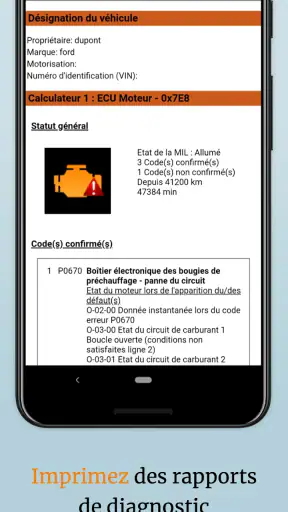 OBD2 Car Scanner - EOBD Facile screenshot