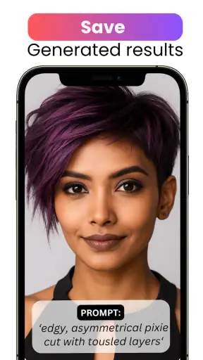 Essayez coupes de cheveux  IA screenshot