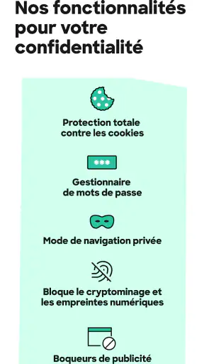 Firefox : Navigateur privé screenshot